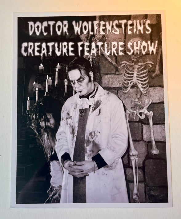 Gregg Gibbs (Dr Wolfenstein) Autograph 8x10