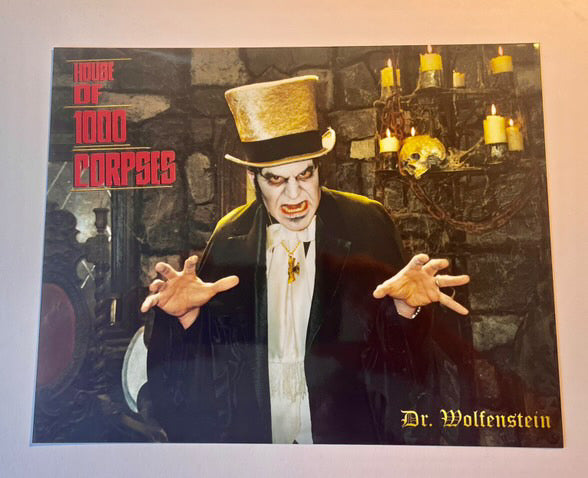 Gregg Gibbs (Dr Wolfenstein) Autograph 8x10