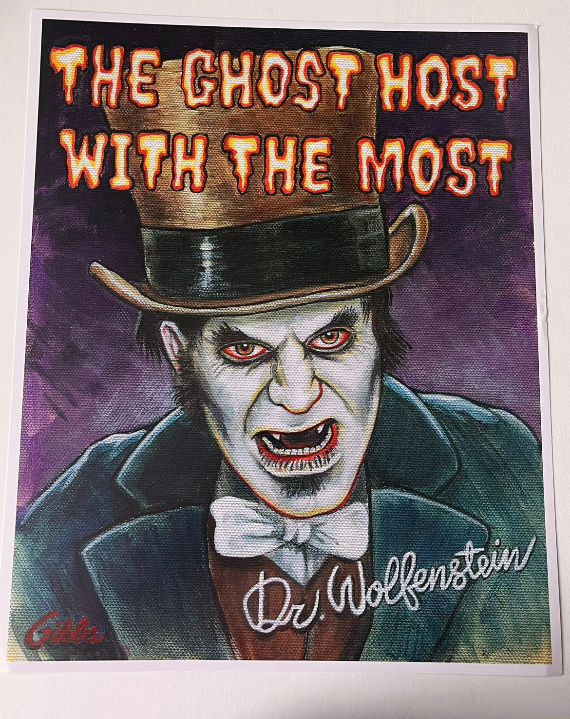 Gregg Gibbs (Dr Wolfenstein) Limited Edition Print of Artwork by Gregg Gibbs