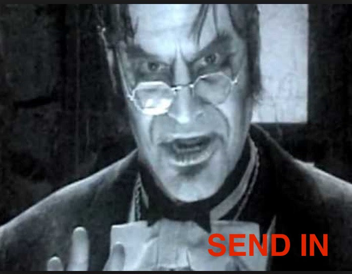 Gregg Gibbs (Dr Wolfenstein) Autograph SEND IN