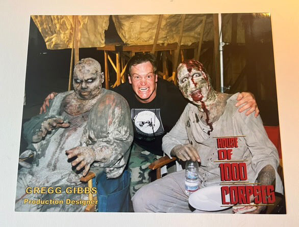 Gregg Gibbs (Dr Wolfenstein) Autograph 8x10