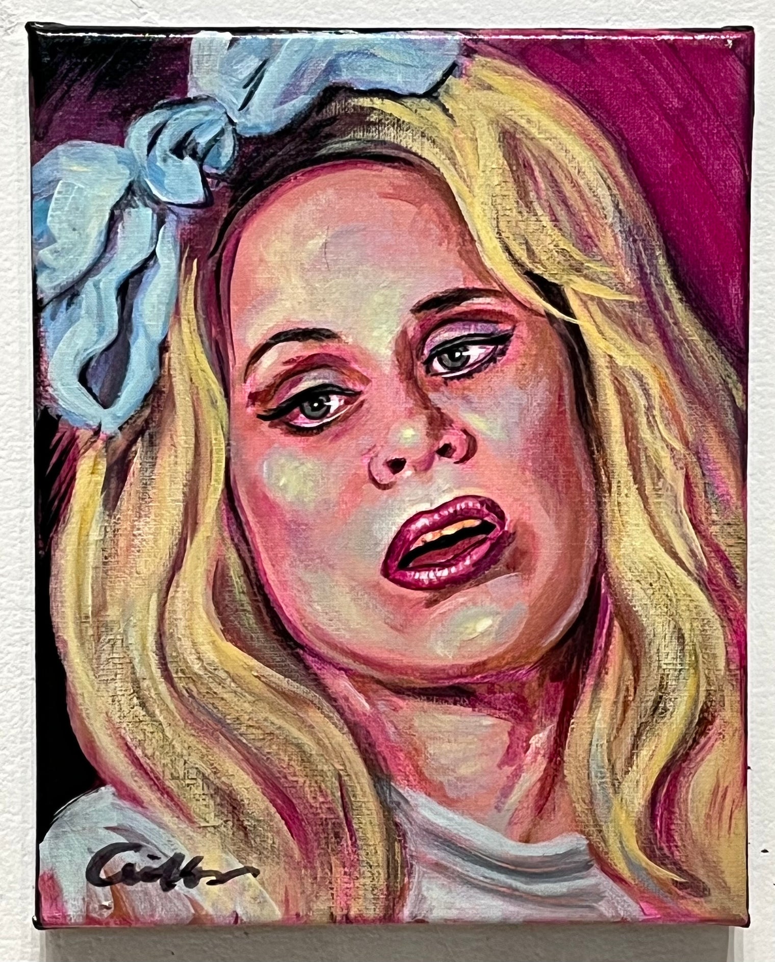 Gregg Gibbs Original Acrylic Painting on 8x10 Canvas