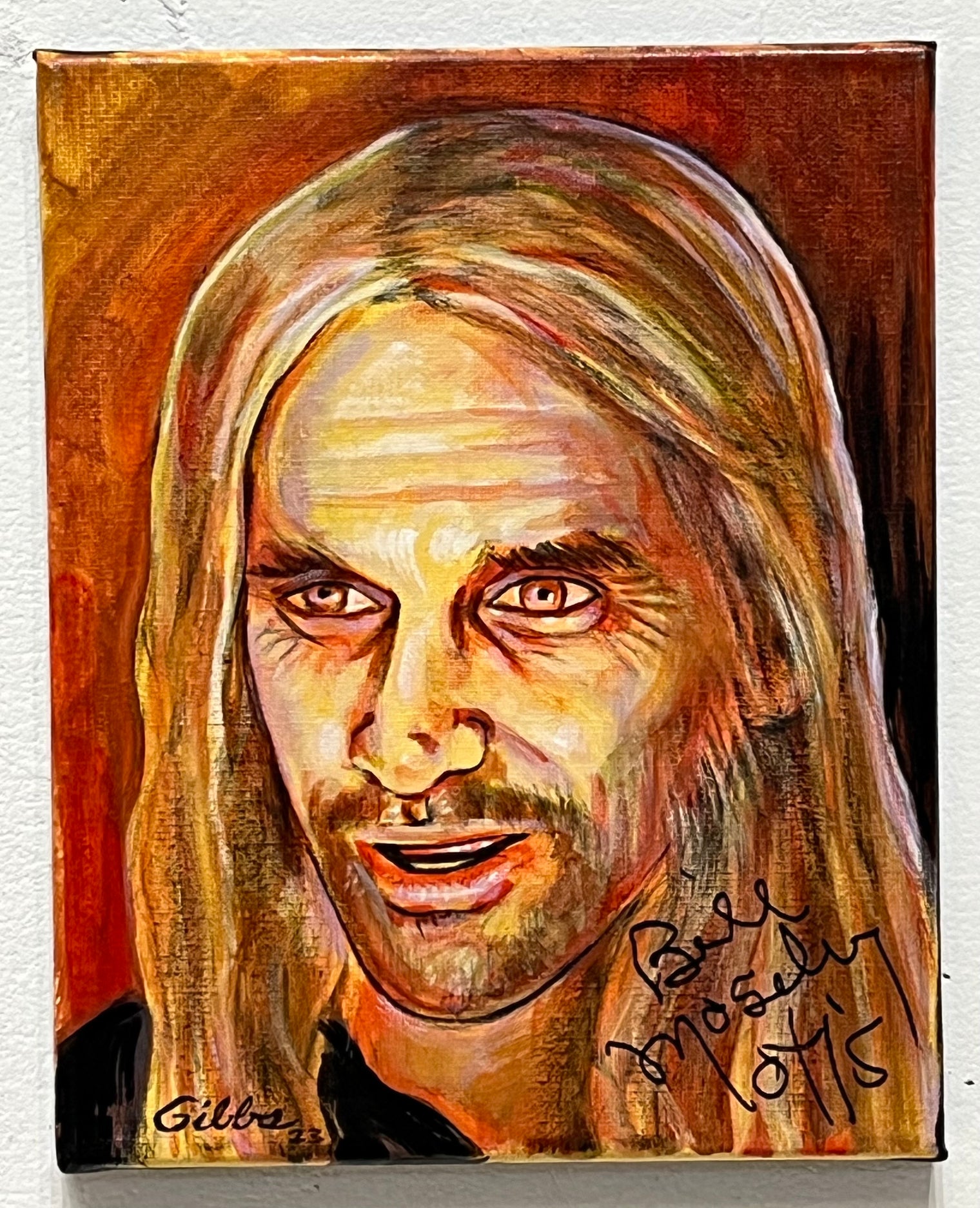 Gregg Gibbs Original Acrylic Painting on 8x10 Canvas