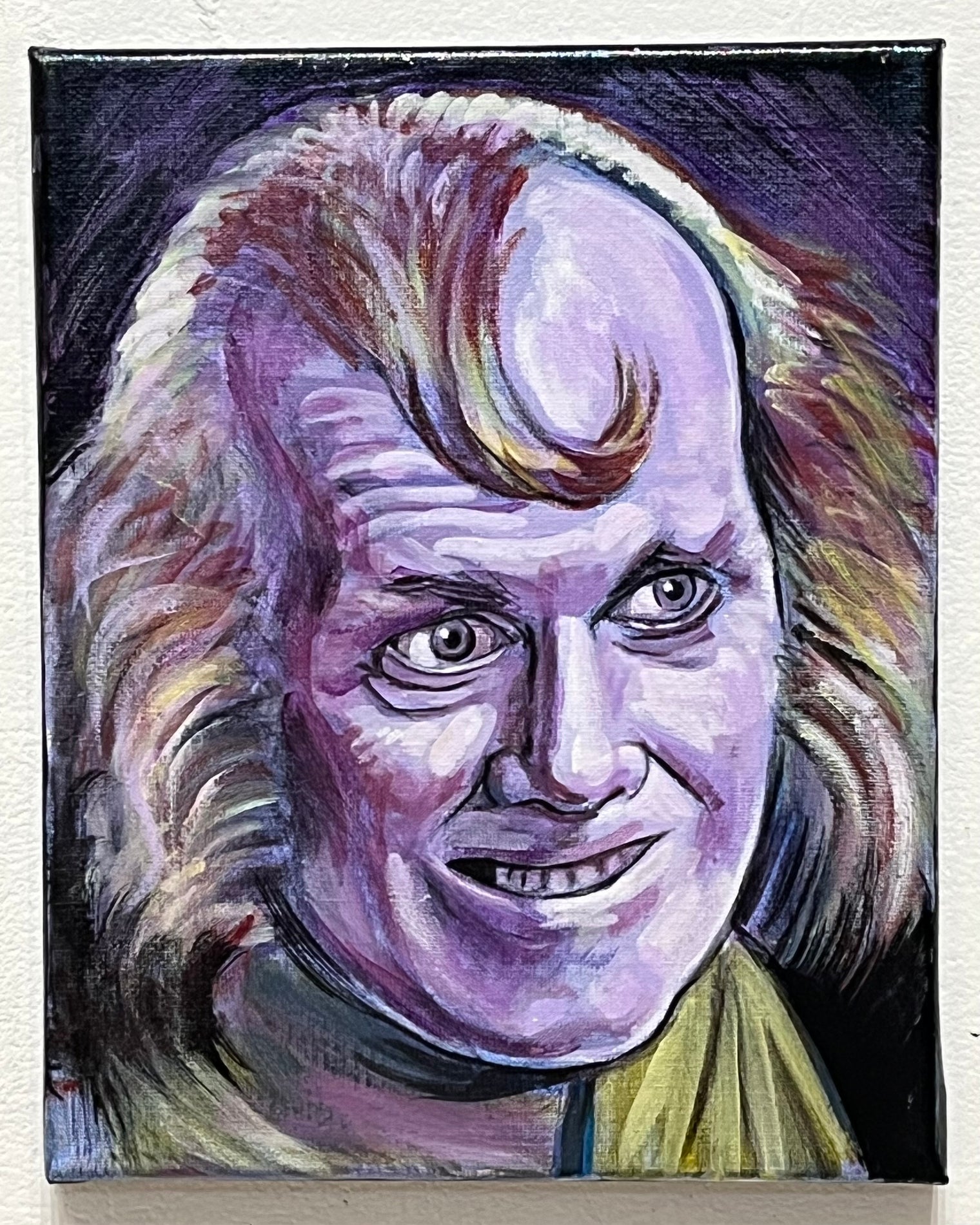 Gregg Gibbs Original Acrylic Painting on 8x10 Canvas