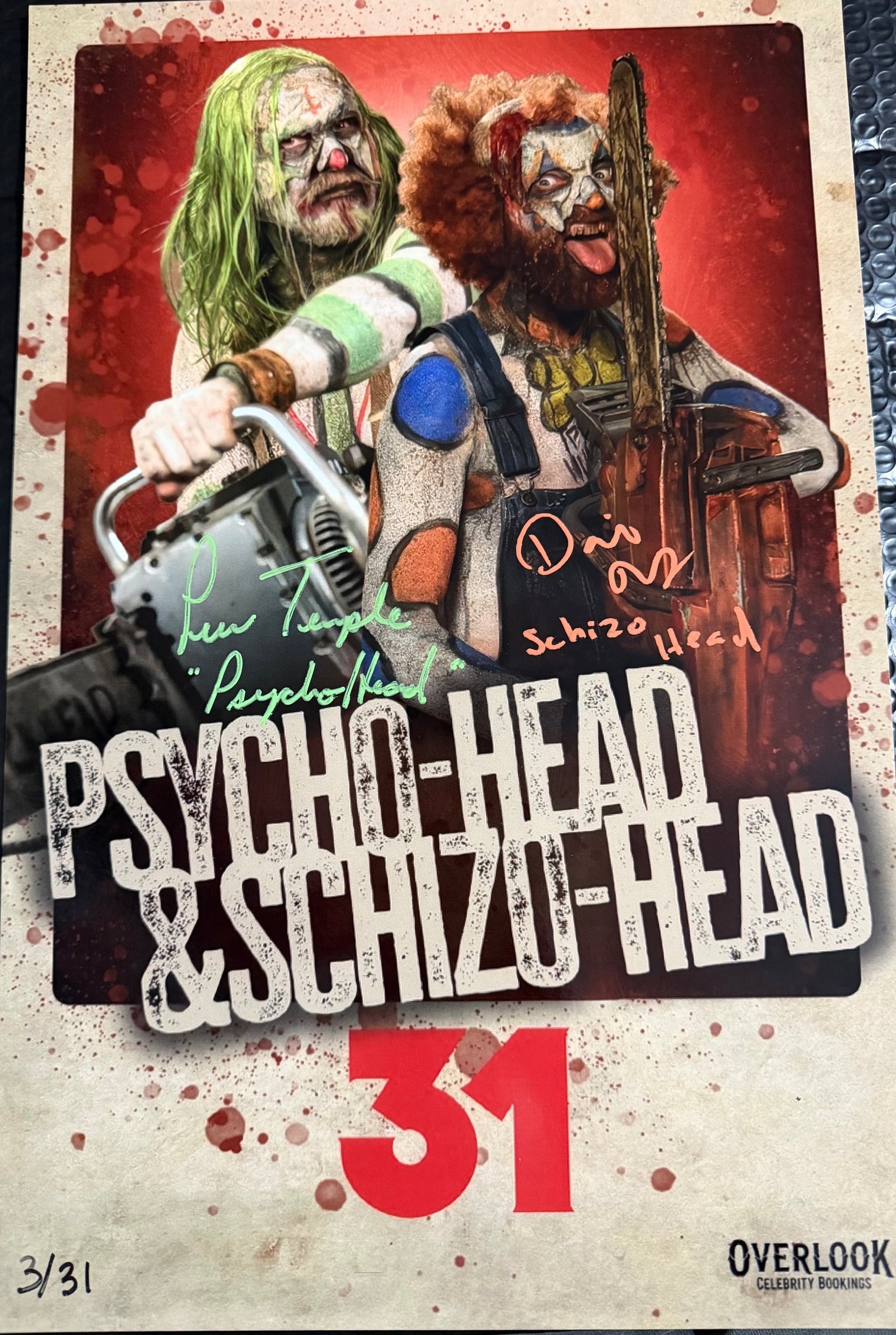 31 PSYCHO-HEAD & SCHIZO-HEAD LIMITED PRINT