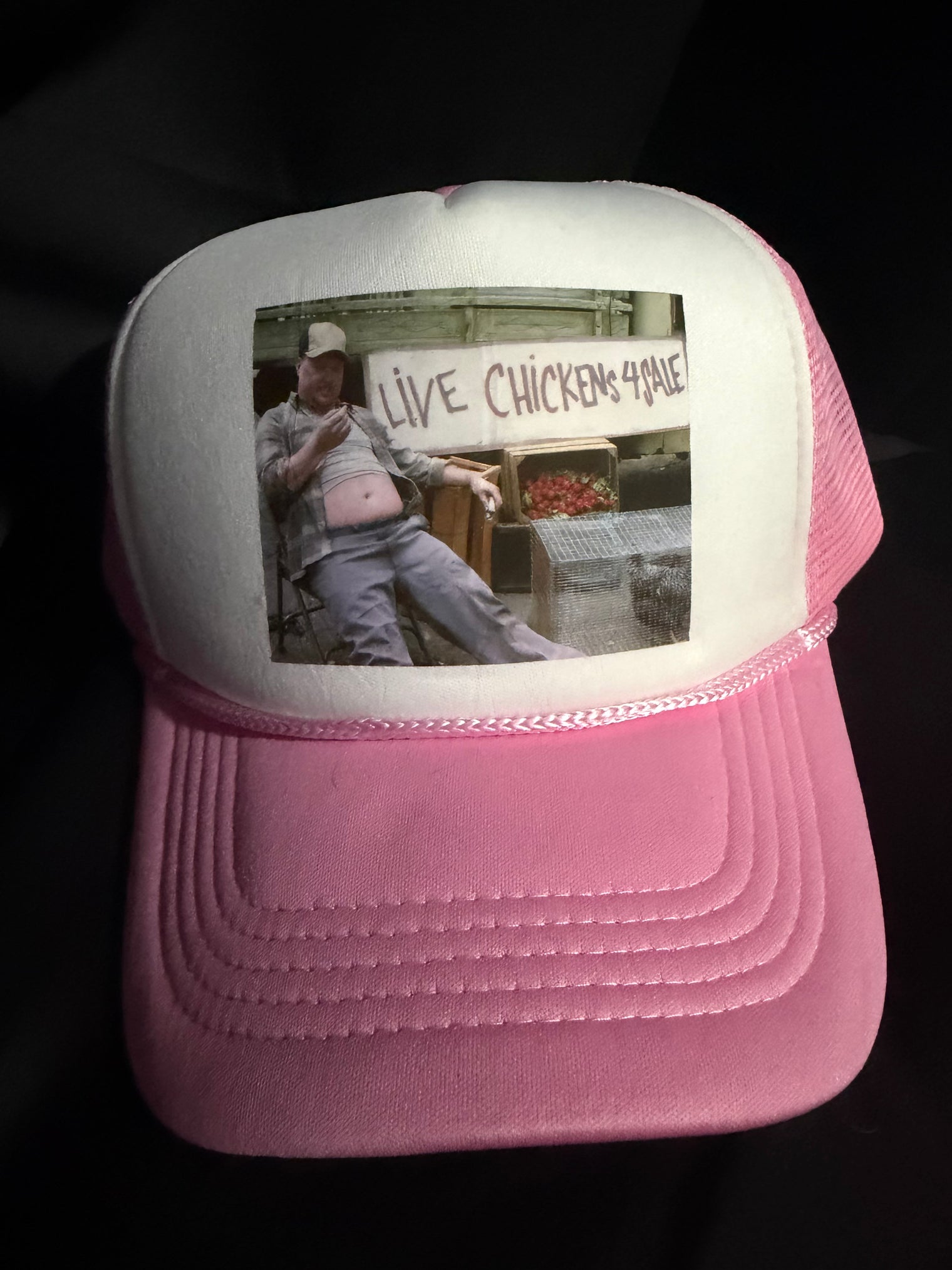 MICHAEL ALCOTT "LIVE CHICKENS" HAT