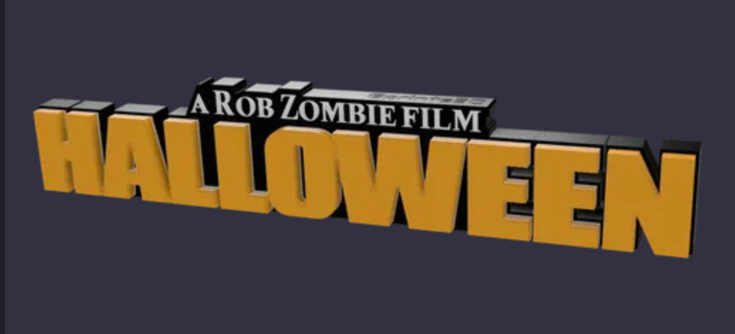 Rob Zombies Halloween 3d Movie Logo